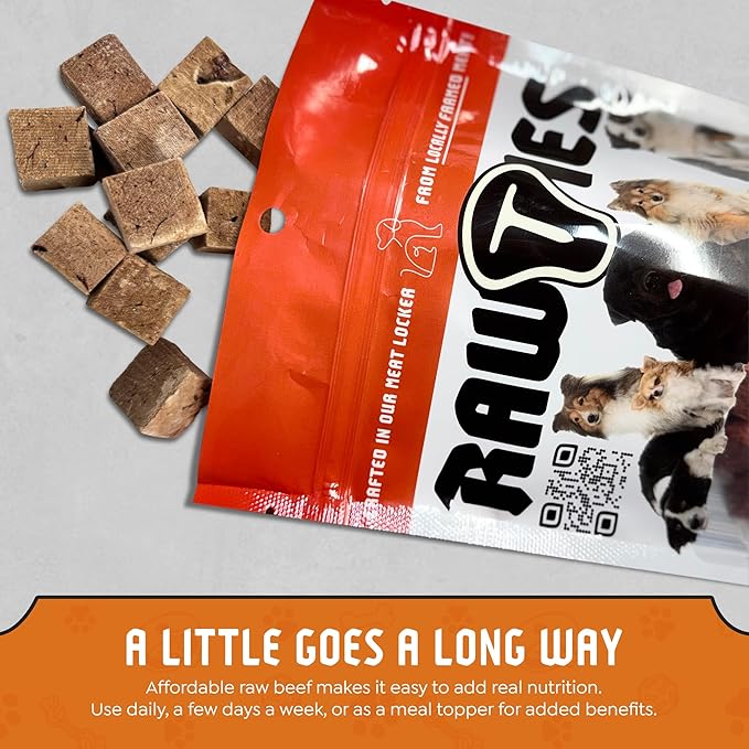 Premium Freeze-Dried Variety Pack - Beef Liver, Heart, Patties and Liver for Dogs – 100% USA-Sourced Raw Meat Dog Food – Grain-Free, High Protein Nutrition for Small & Large Breeds