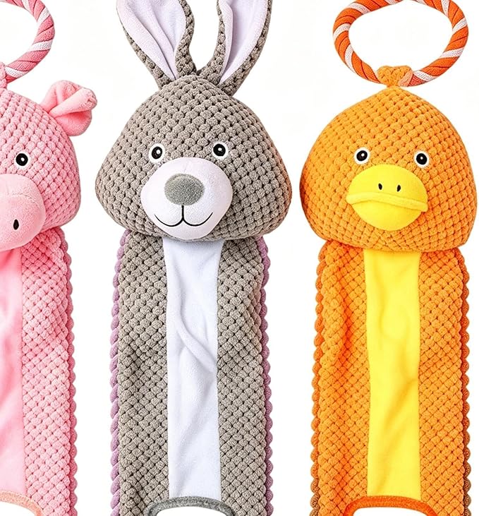 Dog Chew Toys | Tough Pet Teething Supplies,Entertaining Puppy Toys - For Cats, Training, Chewing, Boredom, Home, Travel, Car,