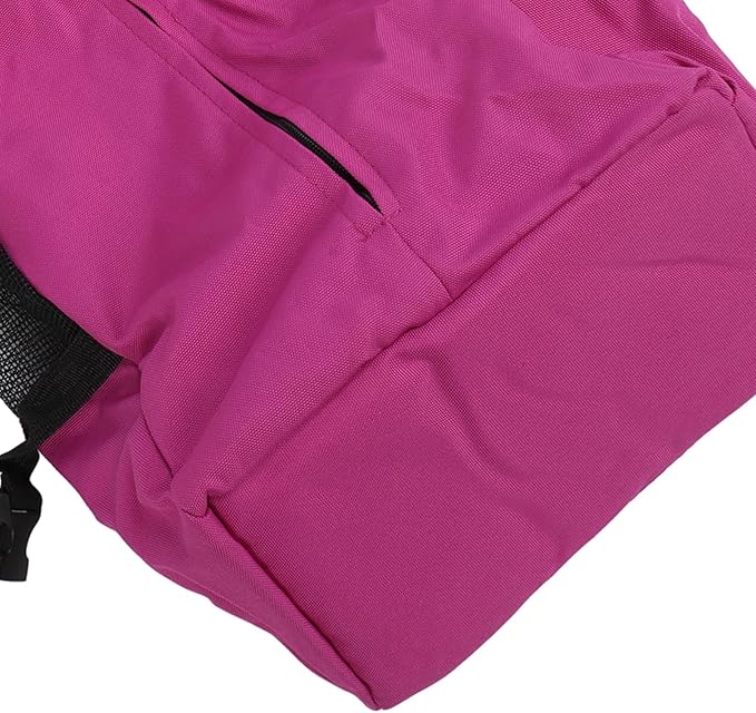 Zerodis Pet Carrier Backpack Front Back with Ventilated Mesh Hands Free for Travel Outdoor Hiking Cycling Cat Dog Supplies (Purple)