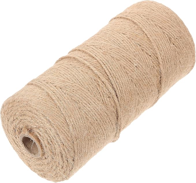 Cat Natural Sisal Rope Multifunction Decor Cat Rope Cat Scratcher Rope for Scratching Post Tree Cat Scratching Board 1 roll