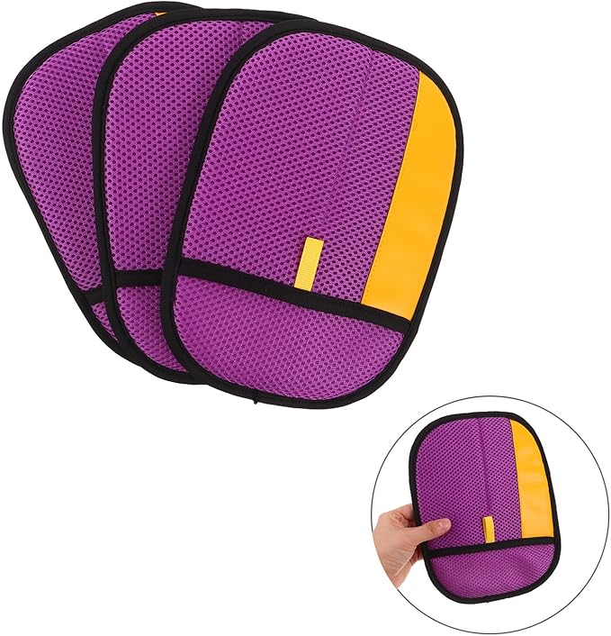 3pcs Pet Hair Removal Gloves for Cats and Dogs, Static Electrostatic Grooming Mittens, Double-Sided Shedding Control Gloves for Pet Fur Removal and Bathing