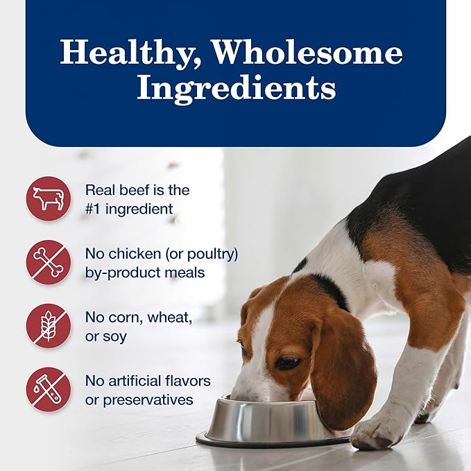 Blue Buffalo Homestyle Recipe Beef Dinner with Garden Vegetables Wet Dog Food for Adult Dogs, Chicken Recipe, 12.5 oz. Cans, 3 Count
