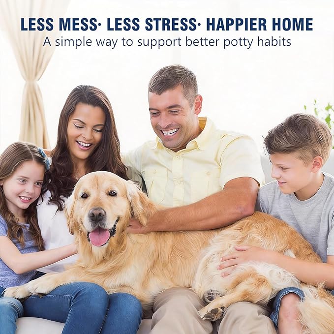 Potty Training Spray for Dogs, Go Here Dog Potty Training Spray & Dog Pee Spray, Puppy Potty Training Aid for Housebreaking, Natural Indoor & Outdoor Use, Blue