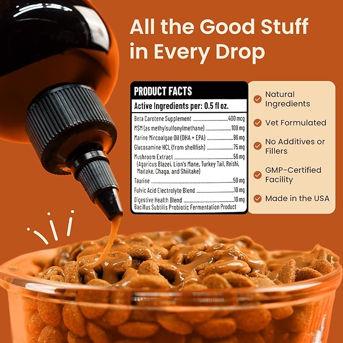 Everyday Dog Gravy - Premium Wet Dog Food Gravy Toppers for Dry Food – Tasty & Nutritious with Essential Vitamins and Supplements – Hip and Joint Supplement (Bacon & Beef Bundle)
