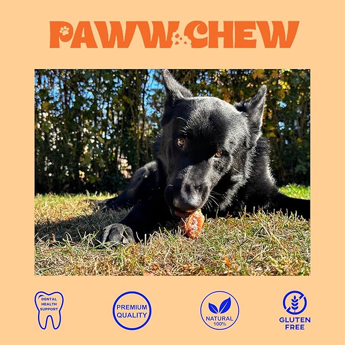 PAWW CHEW Beef Liver Food Topper & Knee Caps for Dogs, 100% Natural, Made in The USA, Dog Seasoning for Food, Meal Topper for Picky Eaters