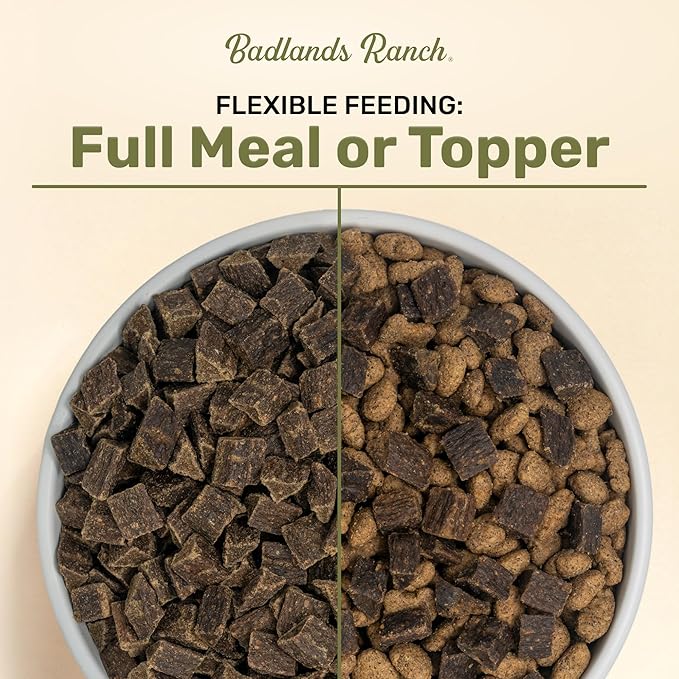 BADLANDS RANCH by Katherine Heigl – Superfood Complete Air-Dried Wild Fish & Turkey Dog Food – High Protein with Superfoods for Daily Wellness & Consistent Nutrition – 64 oz