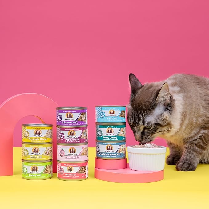 Weruva Classic Cat Food, Variety Pack, Paw Lickin' Pals Wet Cat Food, 5.5oz Cans (Pack of 24)
