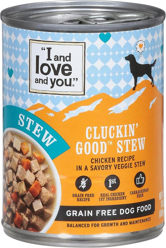 "I and love and you" Naked Essentials Wet Dog Food - Grain Free and Canned, Chicken, 13-Ounce (Pack of 1)