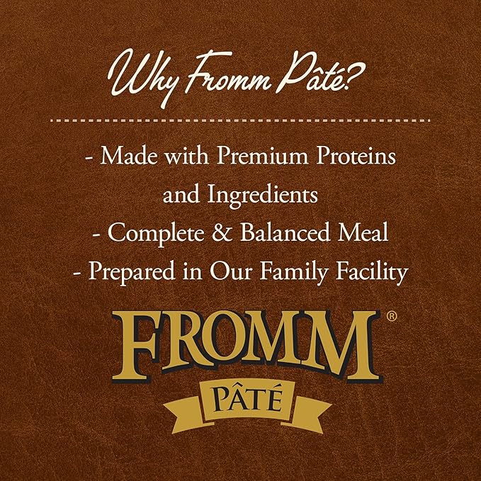 Fromm Chicken & Duck Pate Dog Food - Premium Wet Dog Food - Chicken Recipe - Case of 12 Cans