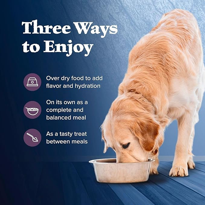 Blue Buffalo Wilderness Adult Wet Dog Food, High-Protein & Grain-Free, Made with Natural Ingredients, Beef & Chicken Grill, 12.5-oz Cans, 12 Count