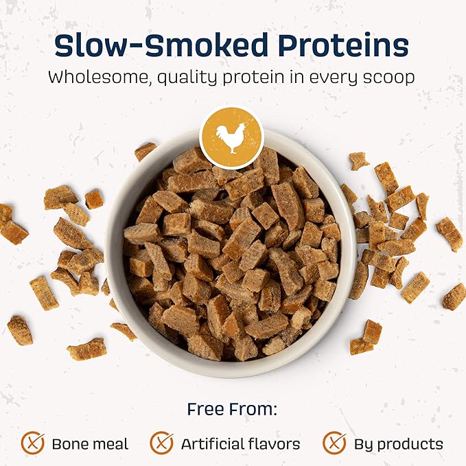 Natural Dog Food - Slow-Roasted Chicken Bowl with Ancient Grains, Vegetables & Fruits - Ideal Wet/Dry Meal or Premium Dog Food Toppers for Picky Eaters (6 oz)
