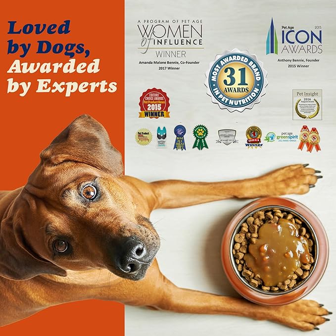 CLEAR CONSCIENCE PET® Paw Jus™ SuperGravy® Natural Dog Food Gravy Topper, Hydration Broth Mix, Gluten and Grain Free Kibble Seasoning Powder Topper for Picky Eaters (4.5 oz. (30 Scoop))