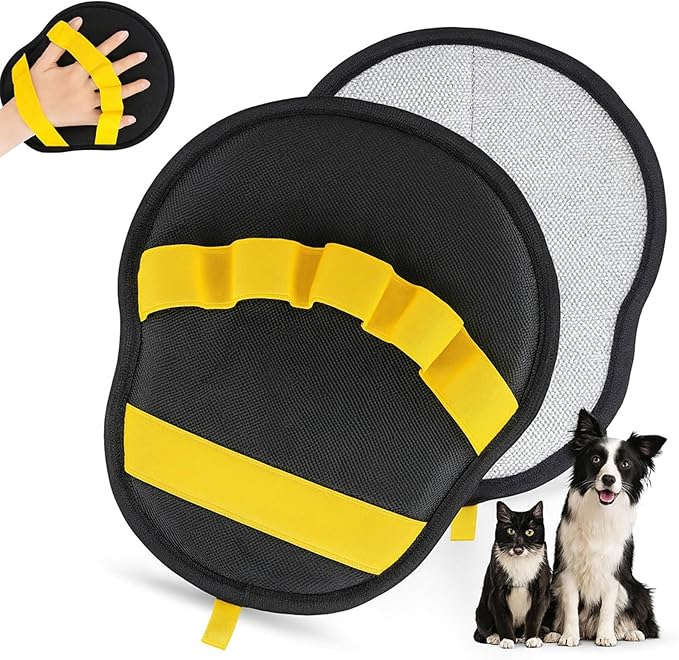 1-Piece Pet Hair Removal Glove with Massage for Dogs Cats Grooming