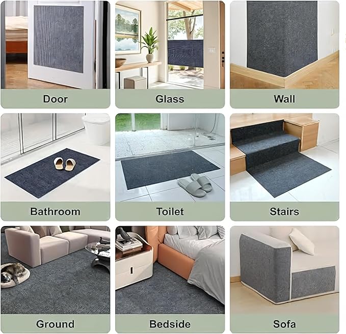 Cat Scratching Mat, Couch Cat Scratch Protector 78.7"x15.8", Cat Scratcher Self-Adhesive Carpet for Furniture Protection, Cat Scratch Post Replacement, DIY Cat Tree Climbing Shelves (Coffee)