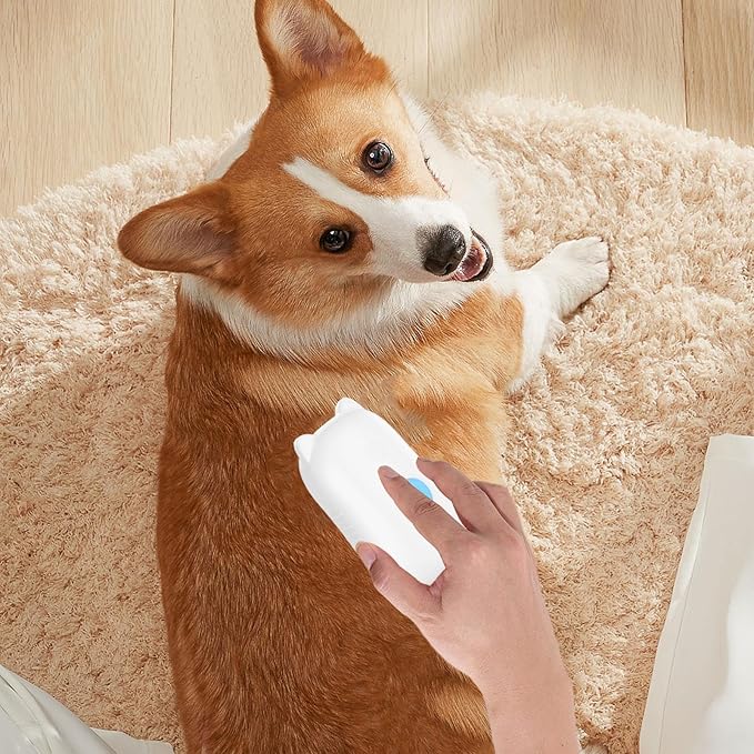 Cat Steam Brush, Dog Cat Grooming Massaging Comb, Pet Massage Brush, for Short & Long Haired Kittens Loose Hair Removal Puppies Bathing Shower Grooming