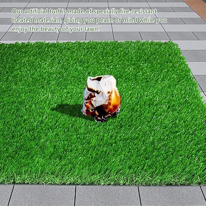 Artificial Grass Rug Turf for Dogs Indoor Outdoor Fake Grass for Dogs Potty Training Area Patio Lawn Decoration (118 x 39 Inch (Pack of 1))