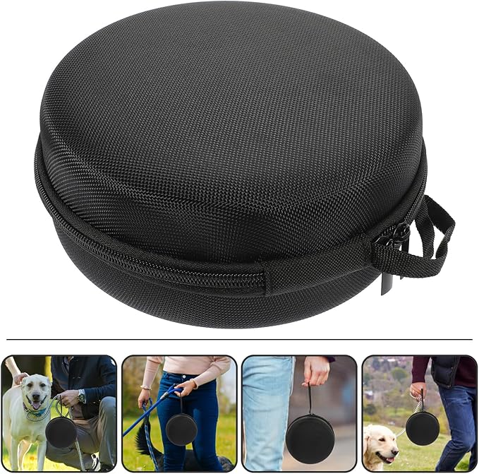 Happyyami Dog Treat Training Pouch Sturdy Oxford Cloth 20x20x8cm Reusable Puppy Snack Bag with Handle for Outdoor Dog Walking and Pet Supplies