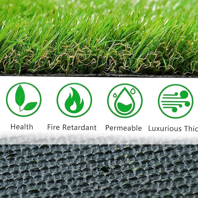 Artificial Grass for Dogs Pee Tray Fake Grass Mat for Professional Puppy Potty Trainer Replacement Dog Grass Pad for Indoor and Outdoor (29.1x19.6 Inch(Pack of 2))