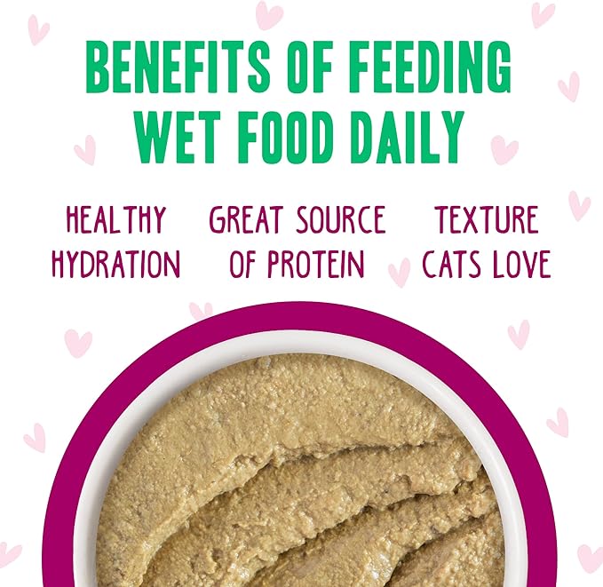 Weruva B.F.F. Play - Best Feline Friend Paté Lovers, Aw Yeah!, Tuna & Duck Double Dare with Tuna & Duck, 5.5oz Can (Pack of 8)