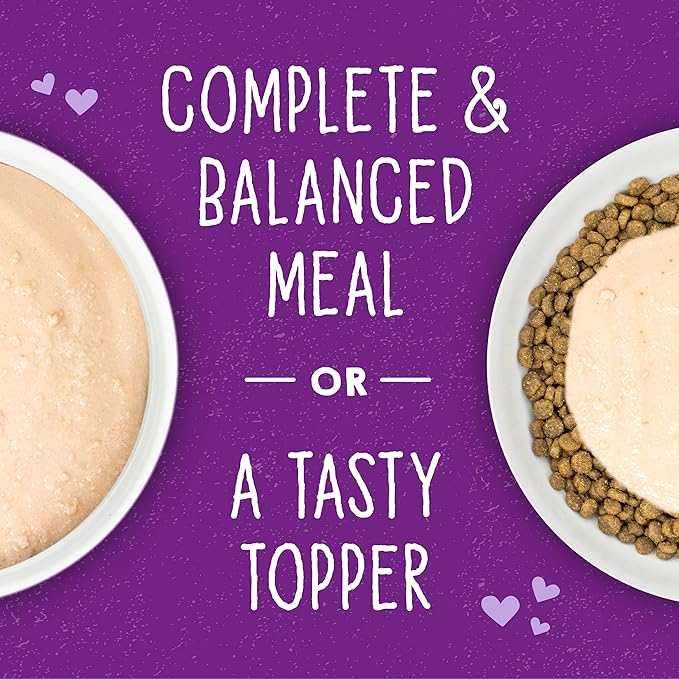 Stella & Chewy's Carnivore Cravings Purrfect Paté - Premium Grain-Free Wet Cat Food - Chicken & Liver Recipe - High Protein with Bone Broth - Perfect for Picky Eaters - 5.2oz Cans (24 Pack)