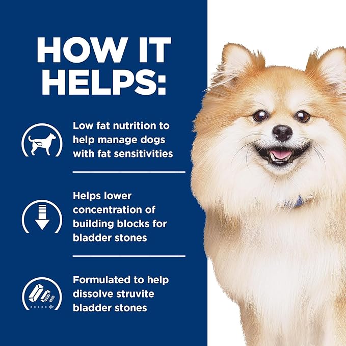 Hill's Prescription Diet c/d Multicare Low Fat Wet Dog Food, Vegetables & Turkey Stew, 12.5 oz. Cans, 12-Pack