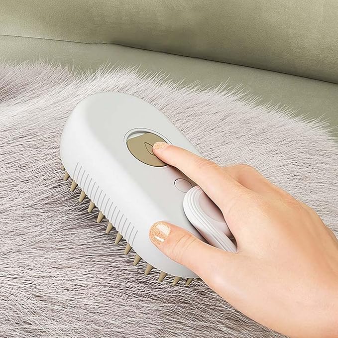 Cat Steam Brush,2025 Upgrade Pet Steam Groomer Comb,Hair Water Brush for Cats Dogs,Multifunctional Hair Removal Comb for Shedding Cat Grooming Kit,Pet Grooming Brushes with Water Spray (multi)