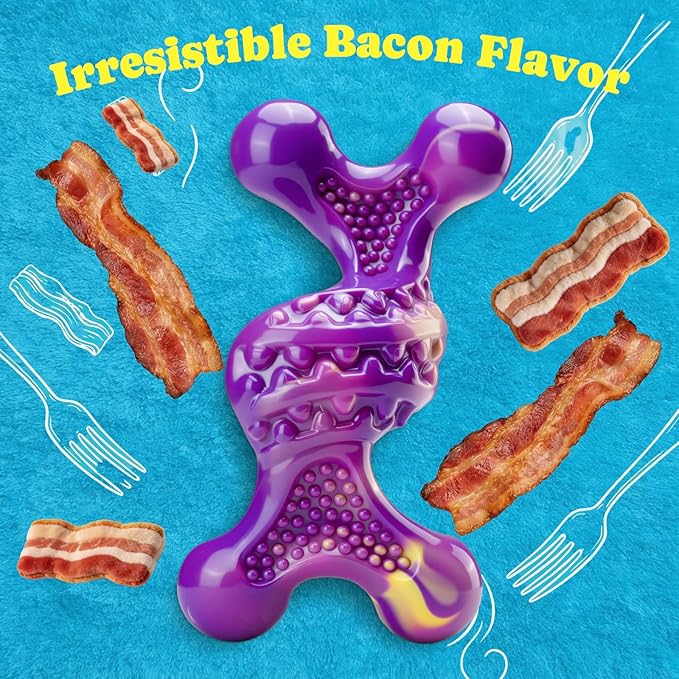 Dog Toys for Aggressive Chewers: Larger Size, Weighing 400g, 2 Pack Tough Dog Toy for Medium & Large Dogs Weighing 20-70 lbs, Indestructible Dog Chew Toys