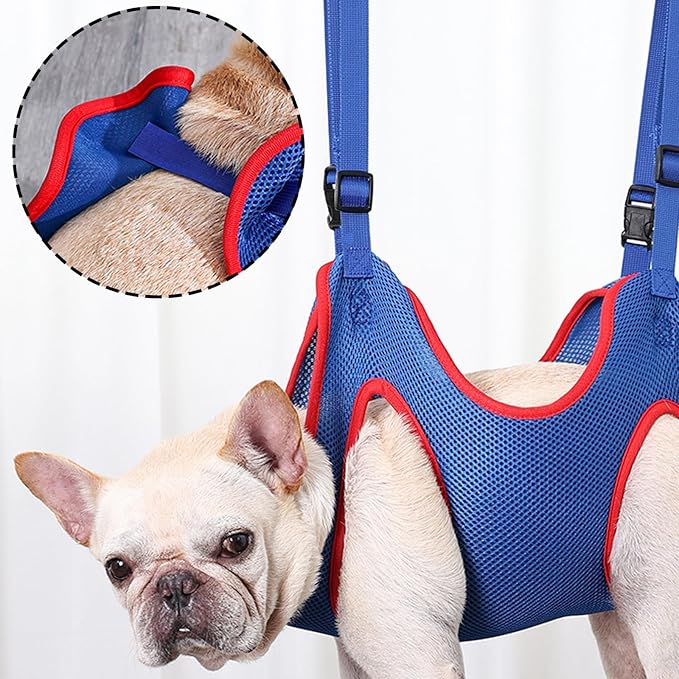 Cat Dog Grooming Hammock for Pet Grooming Sling,Dog Nails Clip Harness Bathing Harness,Cat Claw Cutting Hammock(M)