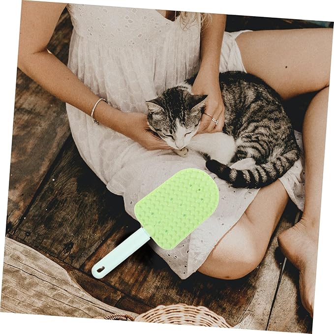 UPKOCH 3pcs Dual-sided Pet Hair Brush for Cats and Small Dogs Grooming Tool for Long and Hair Reducing Shedding Comfortable
