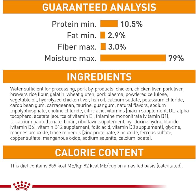 Royal Canin Feline Care Nutrition Hair & Skin Care Adult Loaf in Sauce Cat Food, 3 oz (Pack of 24)