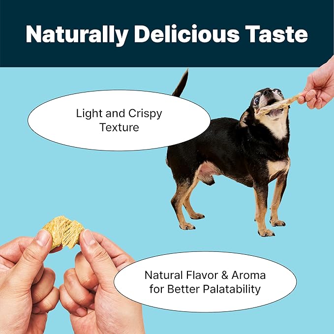 EASTREAT Freeze-Dried Sandlance Topper or Treats for Dogs & Cats | Single Ingredient, Wild Caught, Hypoallergenic – 3 Bottles