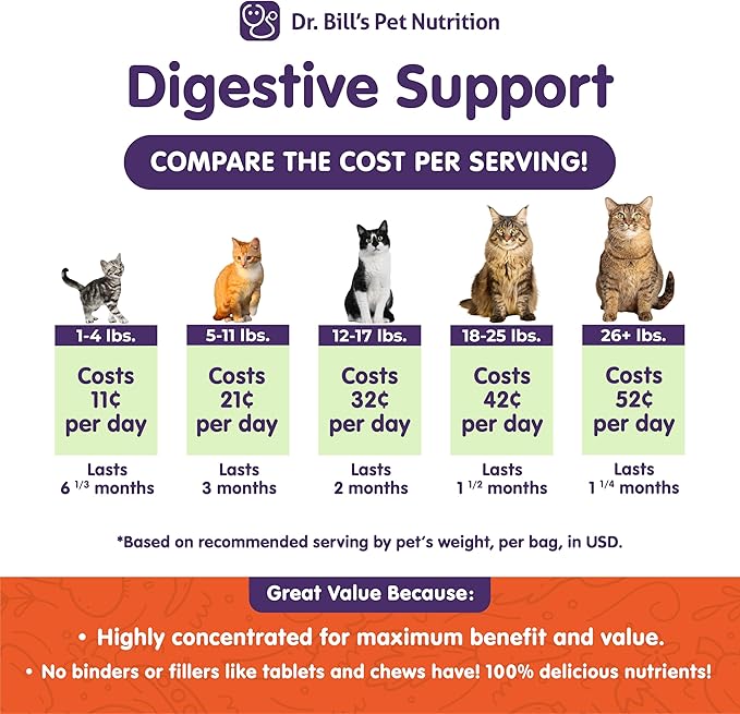 Feline Digestive & Immune Support Bundle | Cat Probiotics, Enzymes, Colostrum & Antioxidants for Gut Health, Strong Immunity & Faster Recovery | Vet-Formulated Cat Supplements
