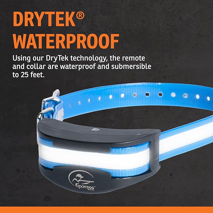 SportDOG HoundHunter 3225 Add-A-Dog Collar - Submersible, Waterproof & Rechargeable Long-Lasting E-Collar - Adjustable Remote Trainer with Multiple Stimulation Levels