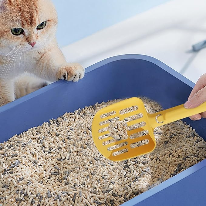 Litter Scoop - Kitty Litter Scooper, Stylish Cat Litter Scoop | Easy Grip Poop Scooper, Housebreaking Scoop Tool for Daily Cleaning of Cat Toilet and Maintaining Pet Hygiene