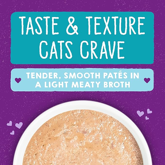 Stella & Chewy's Carnivore Cravings Purrfect Paté - Premium Grain-Free Wet Cat Food - Salmon, Tuna & Mackerel Recipe - High Protein with Bone Broth - Perfect for Picky Eaters - 2.8oz Cans (12 Pack)