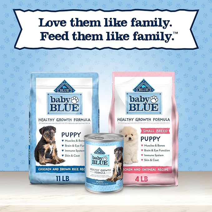 Blue Buffalo Baby Blue Healthy Growth Formula Natural Puppy Wet Dog Food, Chicken and Vegetable Recipe