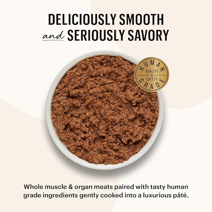 The Honest Kitchen Human Grade Câté™ Grain Free Wet Cat Food Pâté Variety Pack - 2.8 oz (Pack of 8)