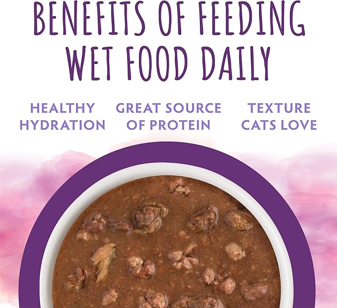 Soulistic Moist and Tender, Tuna and Beef Dinner in Gravy, 3oz Pouch, Pack of 8
