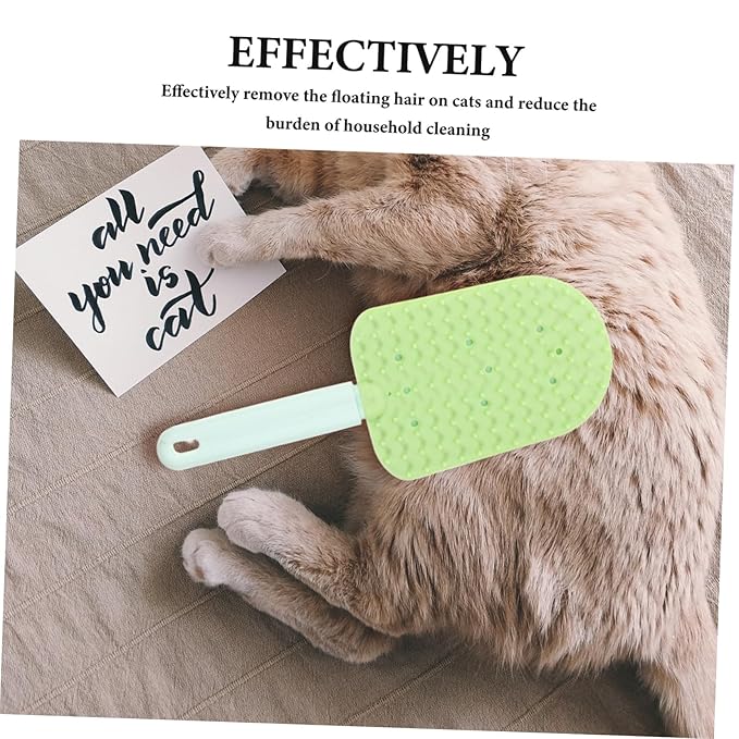 UPKOCH 3pcs Dual-sided Pet Hair Brush for Cats and Small Dogs Grooming Tool for Long and Hair Reducing Shedding Comfortable