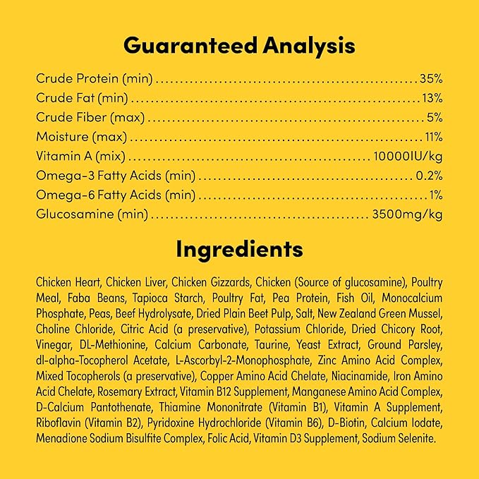 RawMix50 Premium Freeze-Dried Raw Cage-Free Chicken Recipe Dog Food, Protein Rich, Includes Kibble, Non-GMO, No Wheat or Corn, 12 oz