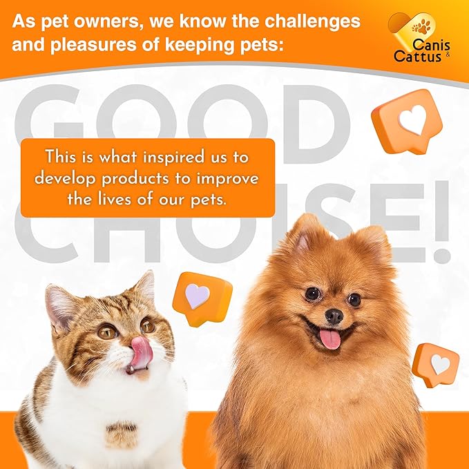 Cat Vitamins for Indoor Cats for Breathing & Digestion | Liquid Multivitamin for Dogs as Bladder Control Supplements | Dog Vitamins to Support Joints, Eyes, Skin & Coat | 2 Oz