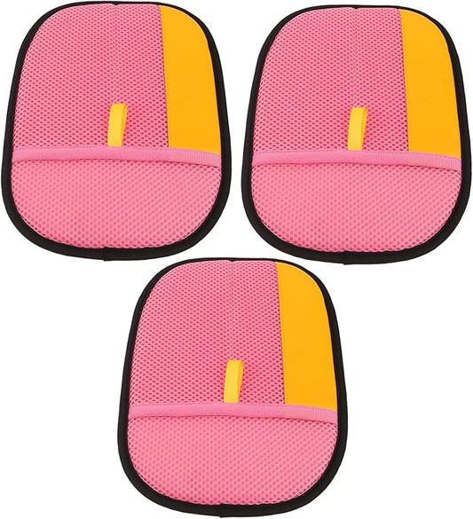 3pcs Electrostatic Pet Hair Removal Gloves Double-Sided Grooming Mitts for Cats and Dogs Reusable Hair Cleaning Gloves for Furniture Sofa Car Seats