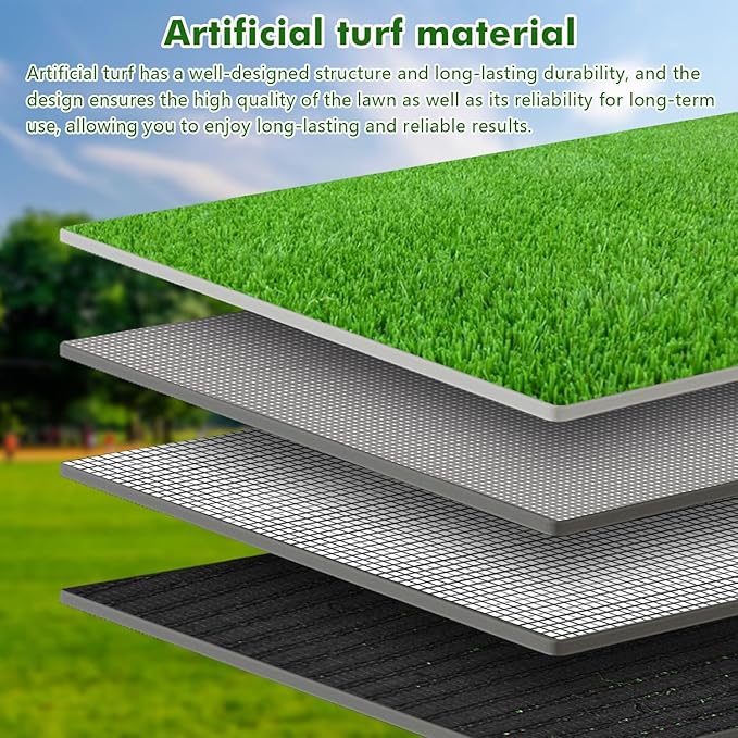 Artificial Grass Rug Turf for Dogs Indoor Outdoor Fake Grass for Dogs Potty Training Area Patio Lawn Decoration (118 x 39 Inch (Pack of 1))