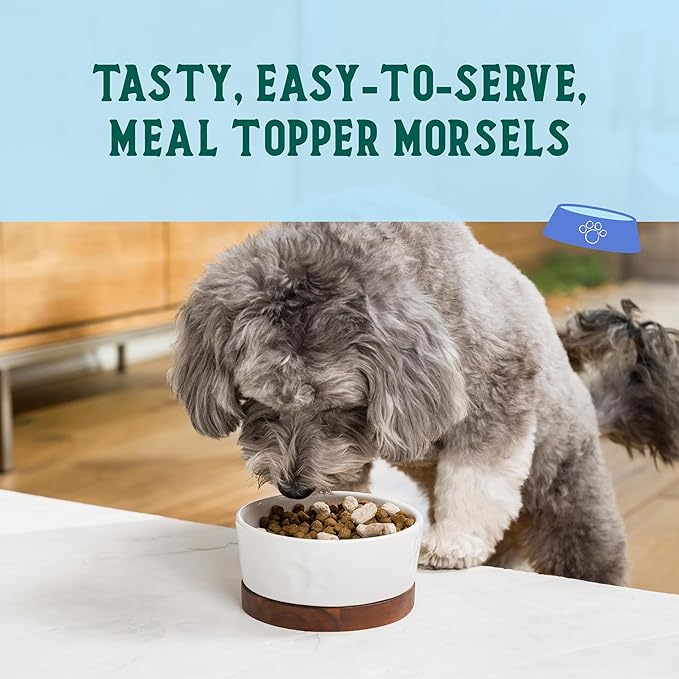 Open Farm Goodbowl Dog Food Topper, Freeze Dried Raw, Grass-Fed Beef & Wholesome Non-GMO Grains Recipe, 8oz Bag