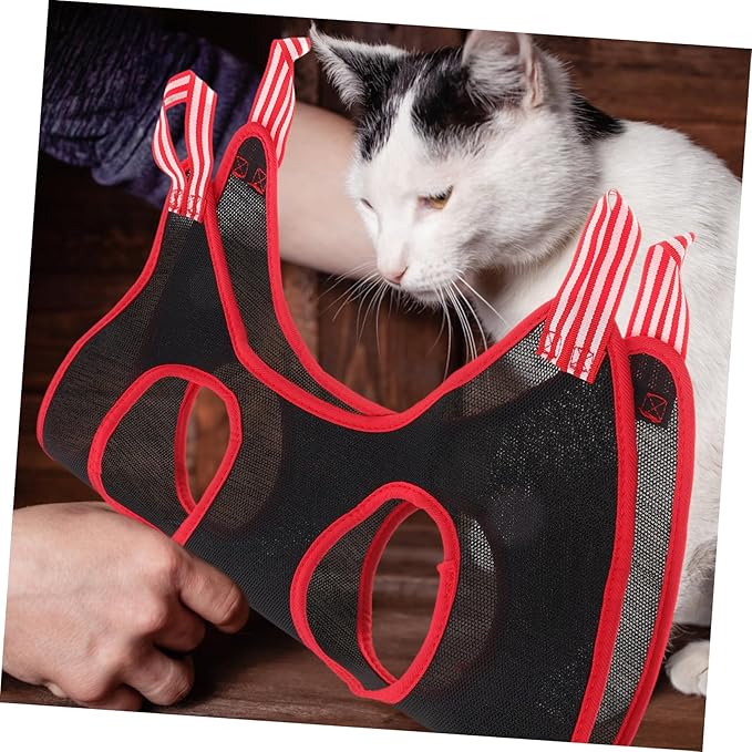 TOYANDONA Grooming Hammock for Pets Breathable Nail Trimming Sling for Dogs and Cats Foldable Design Easy to Clean Comfortable and Durable Grooming Tool
