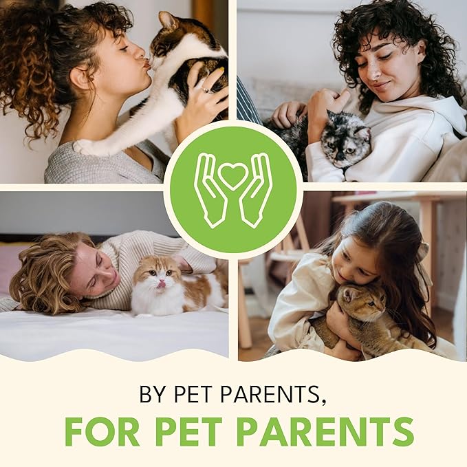 Waterless Cat Shampoo - Dry Shampoo for Cats - No Rinse Cat Shampoo - Tick, Flea & Itch Relief - Detangling Foam - Coconut & Aloe - Cat Waterless Bath 5.07 floz