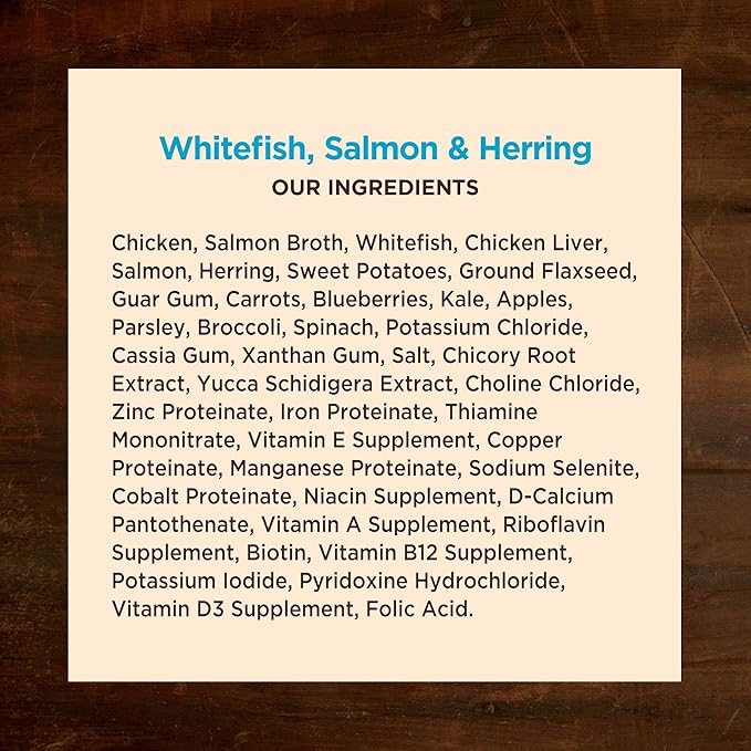 Wellness CORE Grain Free Dry Dog Food, Whitefish, Herring Meal & Salmon Meal, 4 Pound Bag CORE Wet Dog Food Pate, Whitefish, 12 Cans, 12.5 Ounce Can