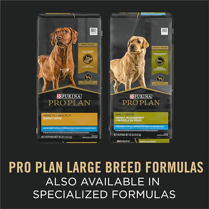 Purina Pro Plan Gravy Wet Dog Food for Large Dogs, Large Breed, Chicken and Rice Entrée - (Pack of 12) 13 oz. Cans