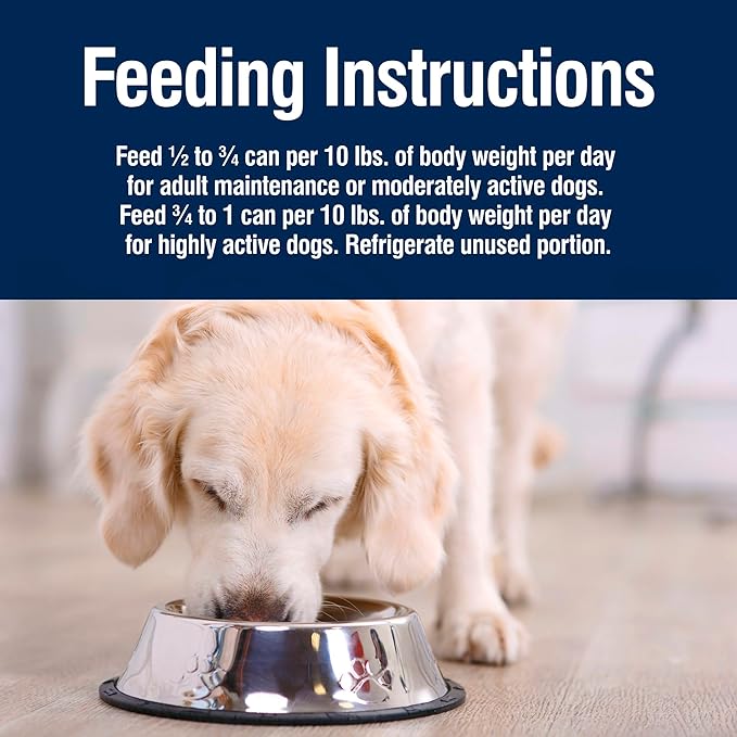Blue Buffalo True Solutions Active Dog Wet Dog Food for Active Adult Dogs, Made with Natural Ingredients, Chicken, 12.5-oz. Cans (12 Count)