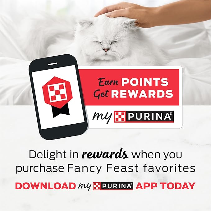 Purina Fancy Feast Grilled Wet Cat Food Salmon and Shrimp Feast in Wet Cat Food Gravy - (Pack of 24) 3 oz. Cans